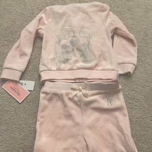 Juicy Couture sweatsuit 2T